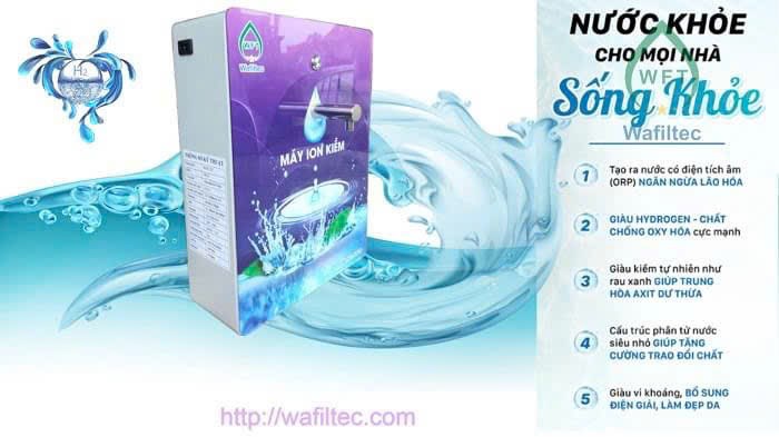 Lắp đặt máy ion kiềm cho khách hàng